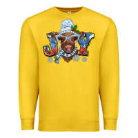 Lemon Christmas snow cow joy Premium Sweatshirt - BarkalooDesign