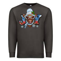 Smoke Christmas snow cow joy Premium Sweatshirt - BarkalooDesign