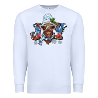 White Christmas snow cow joy Premium Sweatshirt - BarkalooDesign