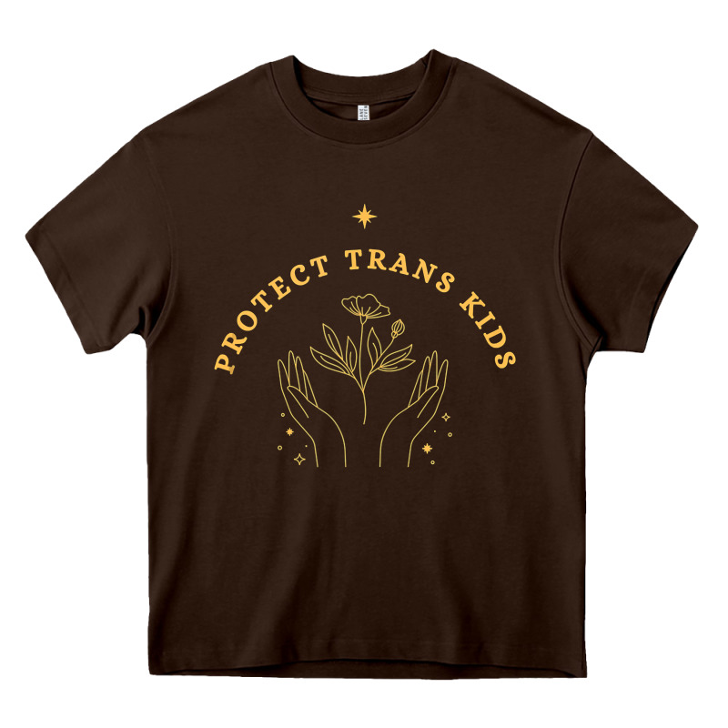 Protect Trans Kids Heavy Core Tee by trangStudio | Teevron