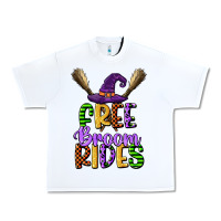 White free broom rides Urban Heavy Tee - CowGirlArtShop