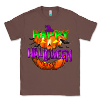 Chestnut Happy Halloween Classic Tee - NancyCooperArtShop