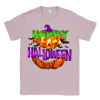 Lilac Happy Halloween Classic Tee - NancyCooperArtShop