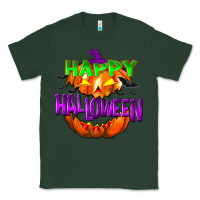 Sports Green Happy Halloween Classic Tee - NancyCooperArtShop