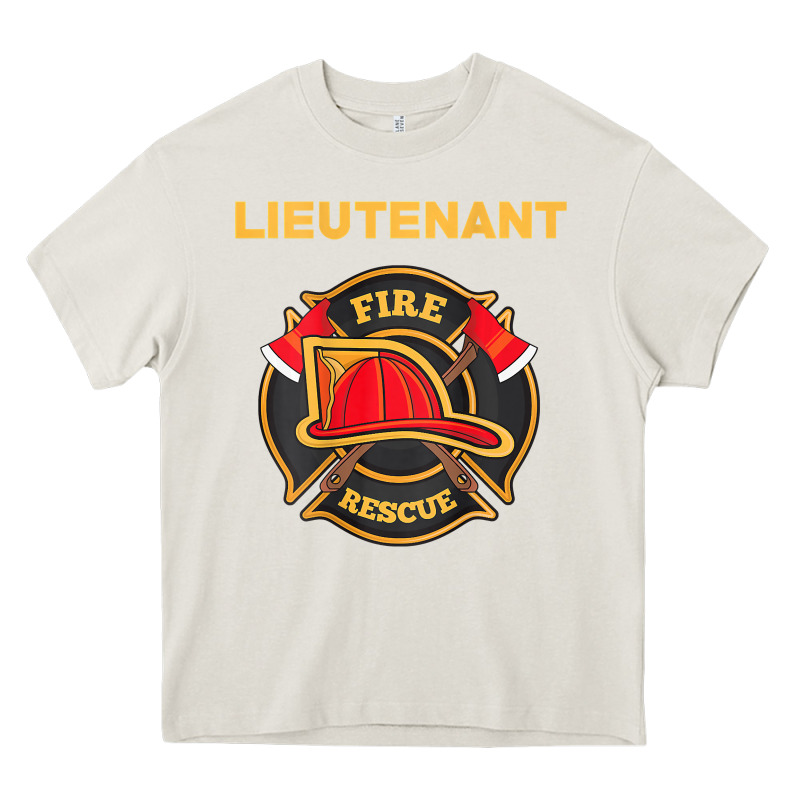 Fire Rescue Lieutenant Department  For Firefighters Heavy Core Tee by trangStudio | Teevron