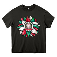 Asphalt sunflower i̇talian flag Heavy Core Tee - JahusDesignShop