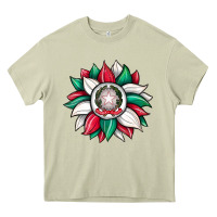 Mossy sunflower i̇talian flag Heavy Core Tee - JahusDesignShop