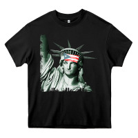 Black Puerto Rico Resiste Statue of Liberty Puerto Rican Flag Heavy Core Tee - trangStudio