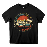 Black Que Chimba Parce Medellin Bandera Antioquia Colombia Paisa Heavy Core Tee - trangStudio