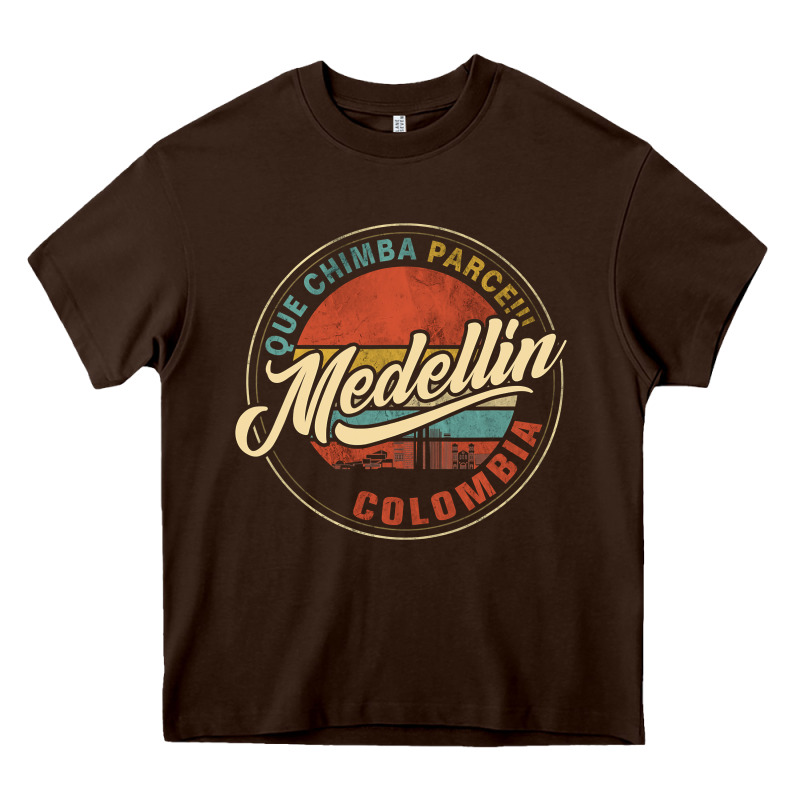 Que Chimba Parce Medellin Bandera Antioquia Colombia Paisa Heavy Core Tee by trangStudio | Teevron