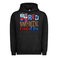 Pigment Black Red white loaded tea Urban Hoodie - AdoDesignShop