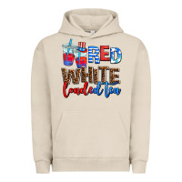 Pigment French Oak Red white loaded tea Urban Hoodie - AdoDesignShop