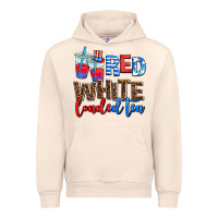 Sandshell Red white loaded tea Urban Hoodie - AdoDesignShop