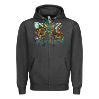 Charcoal Heather physician assistant Zipper Hoodie - RacoonDesign