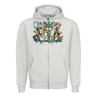 Dove Grey physician assistant Zipper Hoodie - RacoonDesign