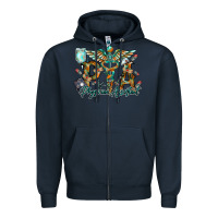 Navy physician assistant Zipper Hoodie - RacoonDesign