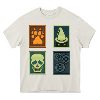 Cream Inscryption Psychological Horror Card Categories Game Halloween Scary  Heavy Core Tee - trangStudio