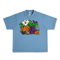 Pebble Blue halloween heart Urban Heavy Tee - CowGirlArtShop
