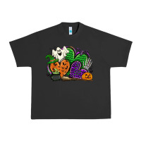 Pigment Black halloween heart Urban Heavy Tee - CowGirlArtShop