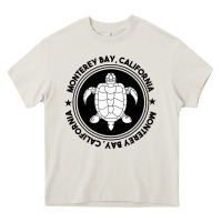 Cream Diving at Monterey Bay, California Heavy Core Tee - trangStudio