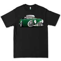 Black MG MGB roadster personalized caricature YOK94J family Premium Tee - trangStudio