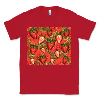 Red strawberries Classic Tee - Jasminsmagicworld