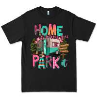 Black home is where we park it Premium Tee - RanaPortraitStore