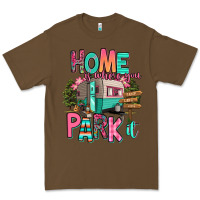 Cacao home is where we park it Premium Tee - RanaPortraitStore