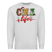 Dove Grey christmas certified medical assistant life Premium Sweatshirt - BarkalooDesign