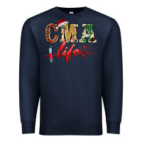 Navy christmas certified medical assistant life Premium Sweatshirt - BarkalooDesign