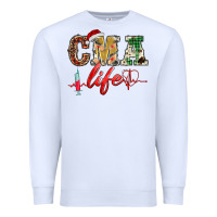 White christmas certified medical assistant life Premium Sweatshirt - BarkalooDesign