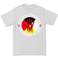 Dove Grey MMIW Missing & Murdered Indigenous Women Medicine wheel mmiw Premium Tee - trangStudio