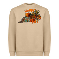 Mushroom happy fall Heavyweight Sweatshirt - CowhideDigitalArt