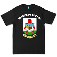 Bermuda Coat Of Arms Souvenir Gift Flag Bermudian Premium Tee | Teevron