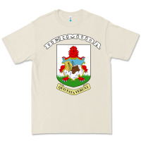 Bone Bermuda Coat of Arms Souvenir Gift Flag Bermudian Premium Tee - trangStudio