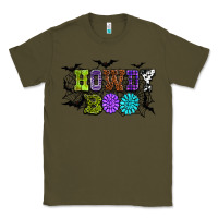 Army Green Halloween howdy boo Classic Tee - NancyCooperArtShop