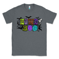 Charcoal Heather Halloween howdy boo Classic Tee - NancyCooperArtShop