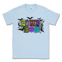 Dusty Blue Halloween howdy boo Classic Tee - NancyCooperArtShop