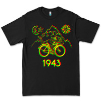 Black Bicycle Day 1943 LSD Acid Hofmann Trip Premium Tee - trangStudio