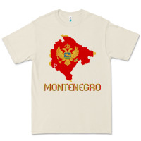 Bone Montenegrin Flag  Montenegro Premium Tee - trangStudio