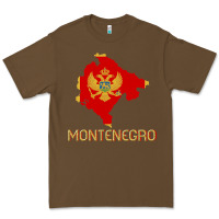 Cacao Montenegrin Flag  Montenegro Premium Tee - trangStudio