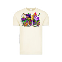 Vintage Arctic mardi gras wine glasses cowgirl Vintage Tee - CowGirlArtShop