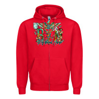 Red registered nurse Zipper Hoodie - RacoonDesign