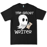 Black ghost writer ghoul author halloween trick or treat novelist t shirt Premium Tee - trangStudio