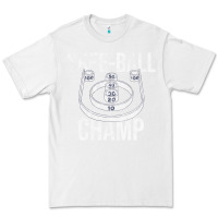 White Distressed Skeeball - Skee-ball Champ - Traveling Carnival Premium Tee - trangStudio