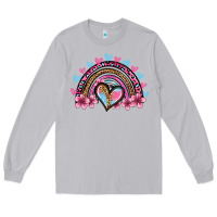 Moon Dust valentine's day rainbow heart olivia Long Sleeve Tee - OliviaCreatesArt
