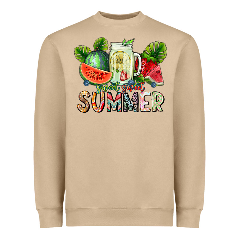 Summer Heavyweight Sweatshirt by CowhideDigitalArt | Teevron