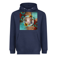 Navy western merino Heavyweight Hoodie - BarkalooDesign