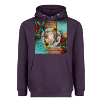Plum western merino Heavyweight Hoodie - BarkalooDesign