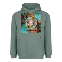 Sage western merino Heavyweight Hoodie - BarkalooDesign